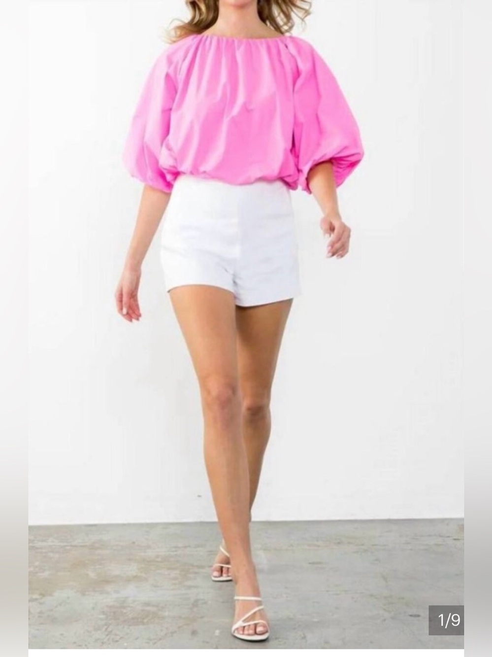 THML Women’s pink bubble shirt